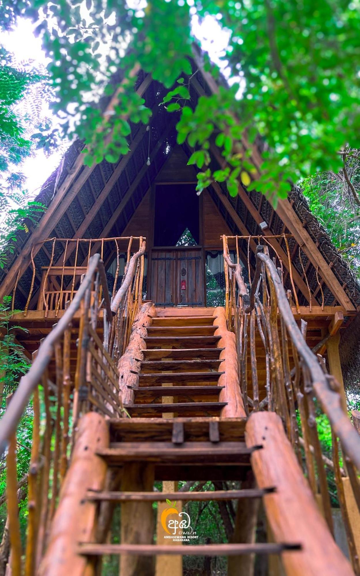 Habarana Tree House Ambasewana Resort エクステリア 写真